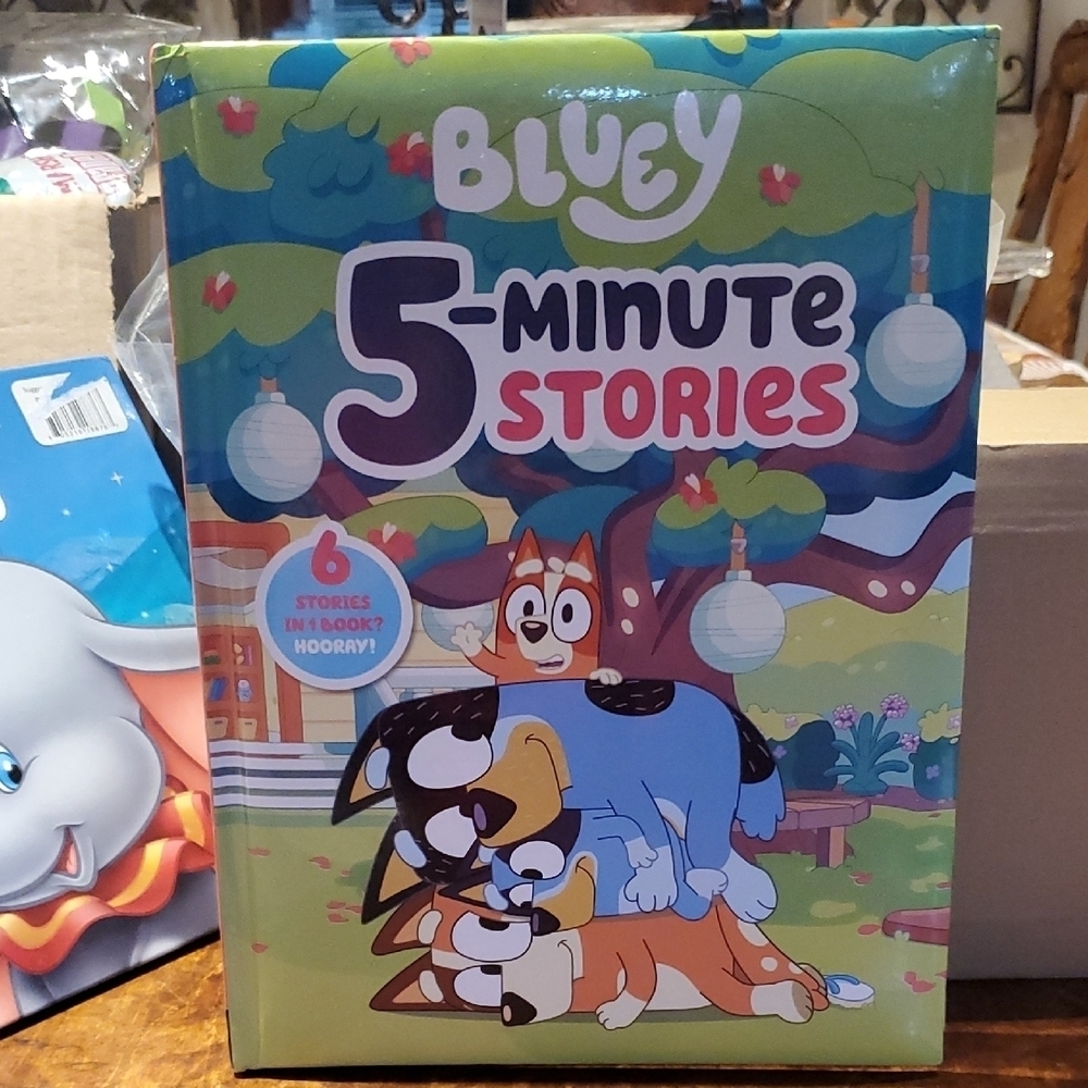 Bluey 5-Minute Stories Book for Kids